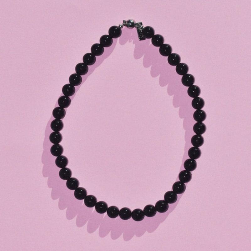 usite GEMMA NECKLACE, BLACK (10mm)
