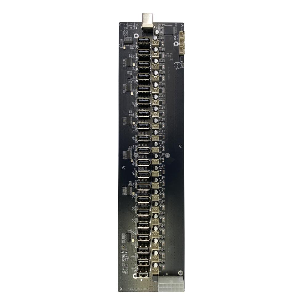USB Hub 22 Port Group Control Chassis PCBA Circuit Board Data Transmission Circuit Board Hub Motherboard USB