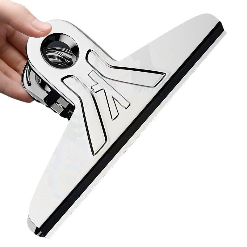 Free Shipping: Extra Large Stainless Steel Binding Clips for Household & Office