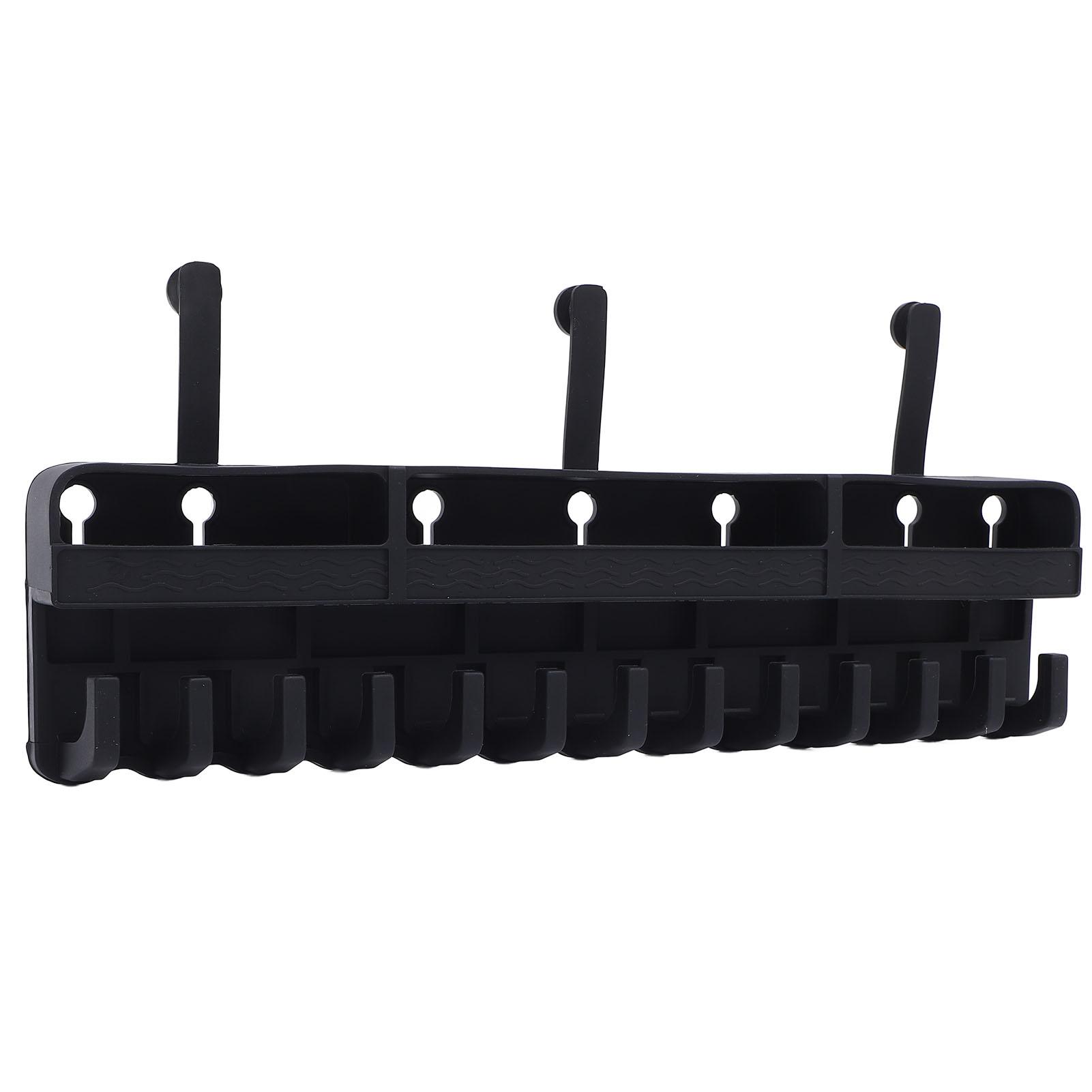 

Силиконовый держатель для наращивания волос и вешалка без сверла присоски экономия места вешалка для волос чёрный