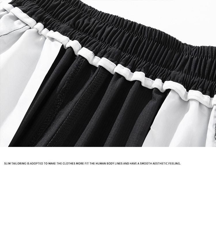 Hot Selling Ice Silk Grid Fabric Quick-Dry Outdoor Casual Loose Pants for Spring/Summer