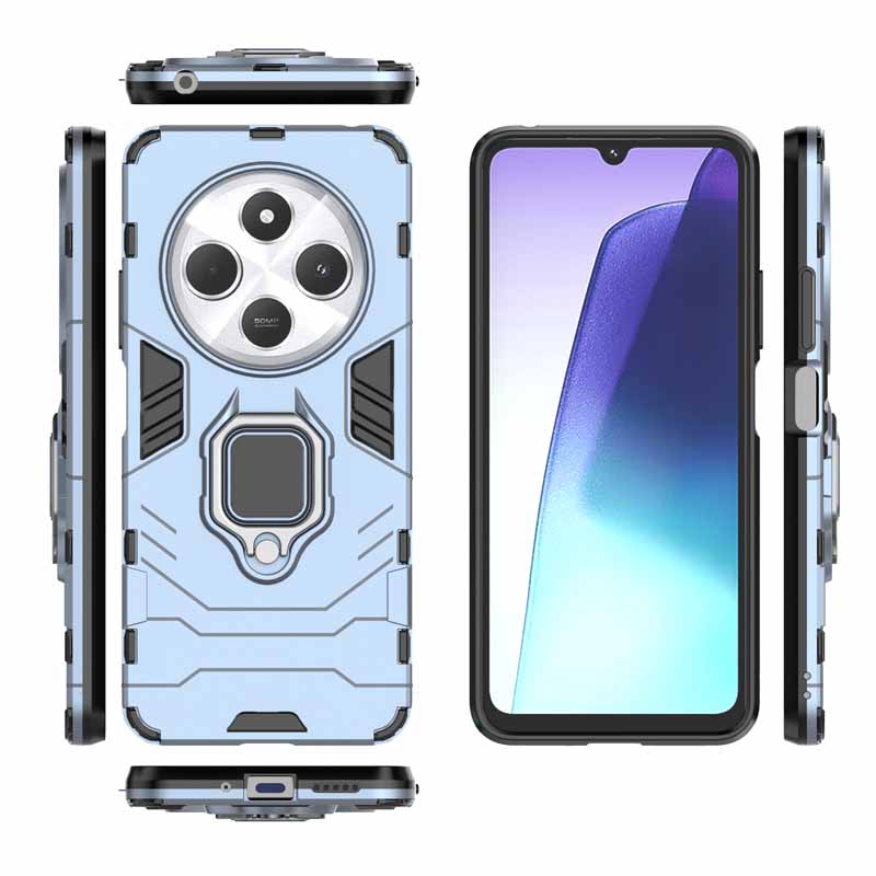 Hüllen für Xiaomi Redmi 10C 12C 13C 14C Hülle Stoßfest Ringhalter Schutzhülle für POCO C40 C65 X6 F6 M6 Pro Handyhülle