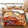 Sundrop FNAF Beding Set Single Twin Ful Quen King-Sized Dimensionsd Dimensions Bed Linen Set Adult People Bedrom Duvetcover Sets Anime Sundrop FNAF