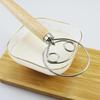 10inch Danish Dough Whisk Stainless Steel Dutch Style Bread Dough Hand Mixer Wooden Handle Kitchen Baking Tools Artisian Blender
