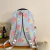 Cartoon Print Backpack Middle School Student Schoolbag Large Capacity Backpack