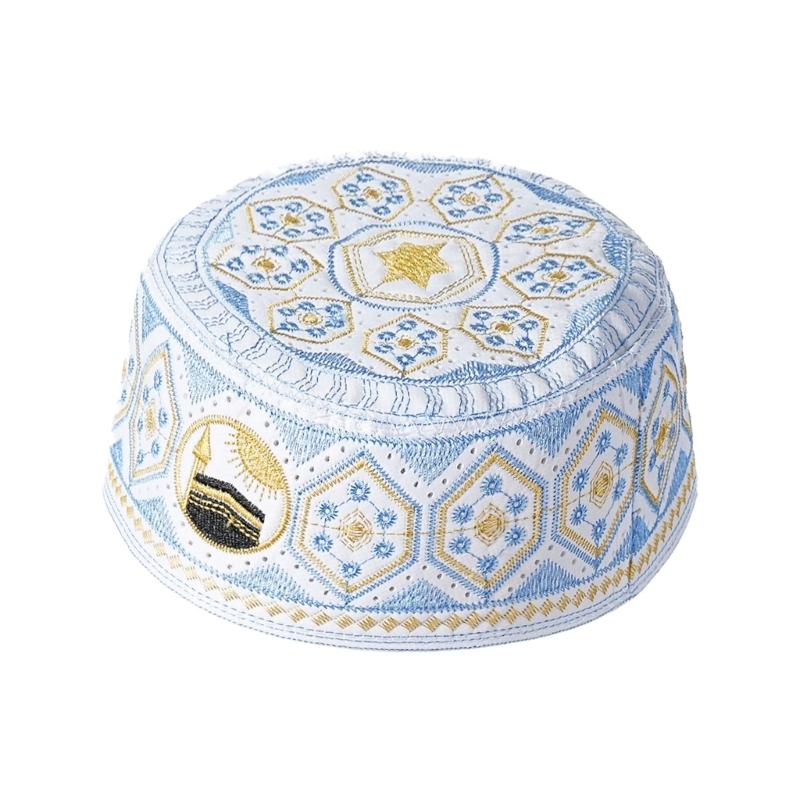 Atmungsaktive Kippa für Männer, Frauen und Kinder Faltbarer jüdischer Hut Geeignet für Synagogengottesdienste und Versammlungen