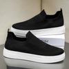 Herresko Sommer Uformelle Sneakers Sko For Menn Komfortabel plattform Walking Sneakers Herre Loafers Herre Espadrilles