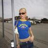 Europese en Amerikaanse bedrukte dames effen korte top slank passend t-shirt voor dames