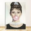 Prints Wall Pictures For Living Room Decor Sexy Woman Girl Bubble Retro Art Canvas Painting Nordic Posters And