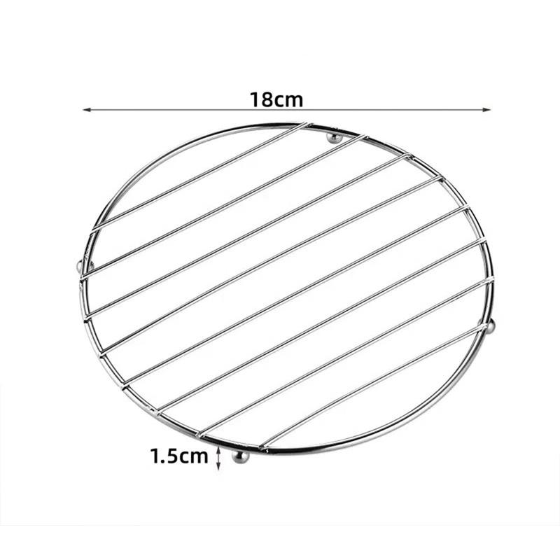 1Pcs Square Metal Pot Mat Coaster Insulation Pad Suitable for Dishes Casserole Hot Pot Table Cookware Stand Placemat Kitchen Tools