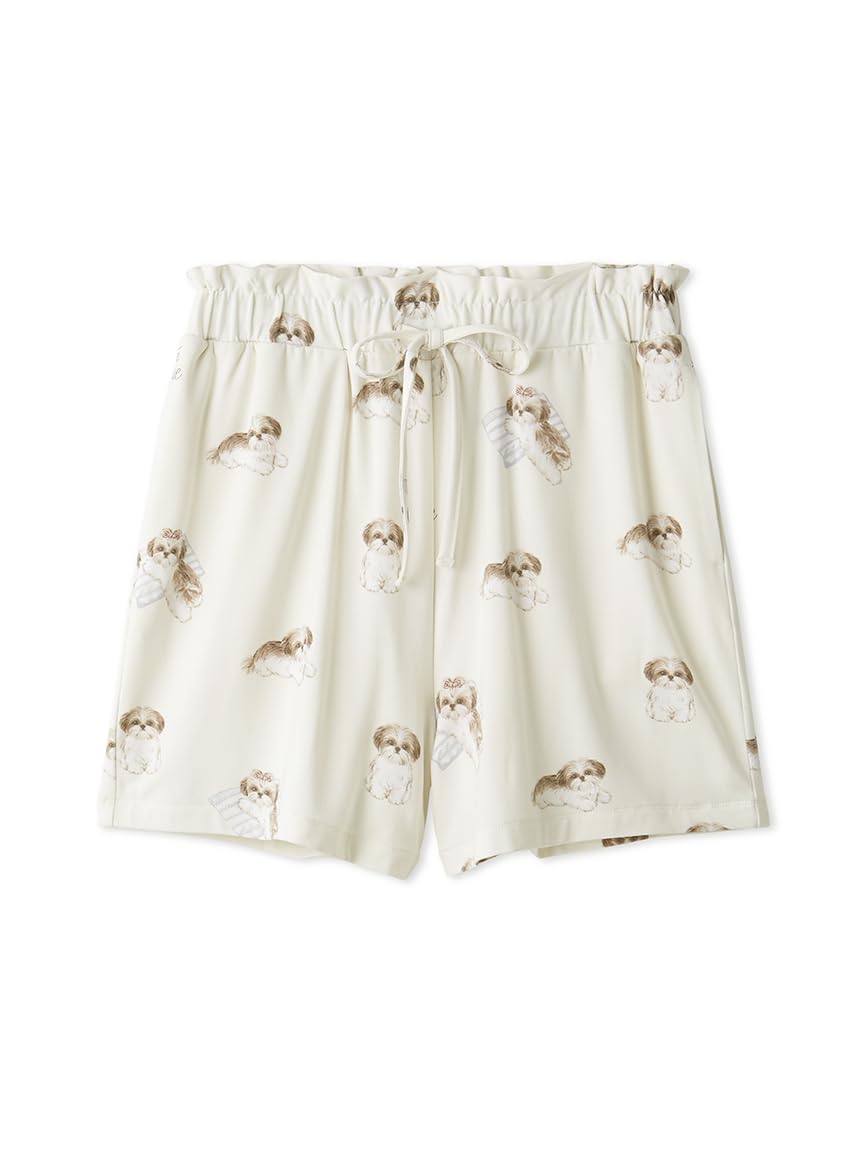 

Gelato Pique Shih Tzu Print Shorts PWCP254254 OWHT Women s