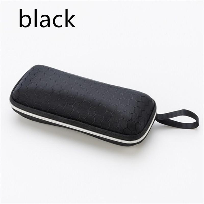 

New Honeycomb Zipper Glasses Case portable Sunglasses Case Zipper Bag Hard Eye Glasses Case Glasses storage box