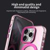 New Matte Candy Magnetic Wireless Charging Transparent Case for iPhone 16 14 13 12 11 15 Pro Max Plus Magsafe Shockproof Cover