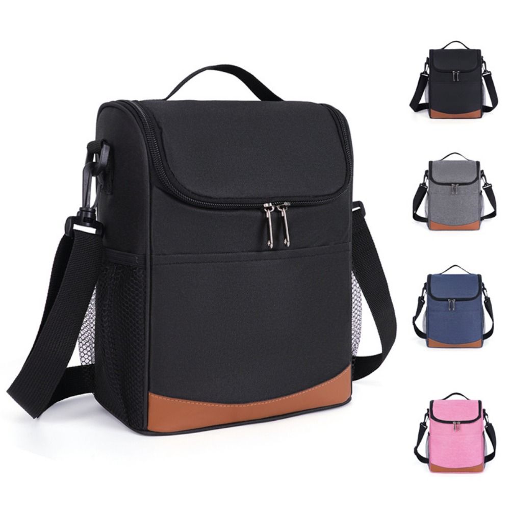 Thickened Insulated Cooler Bags Large Capacity Insulated Lunch Bag  Office Worker