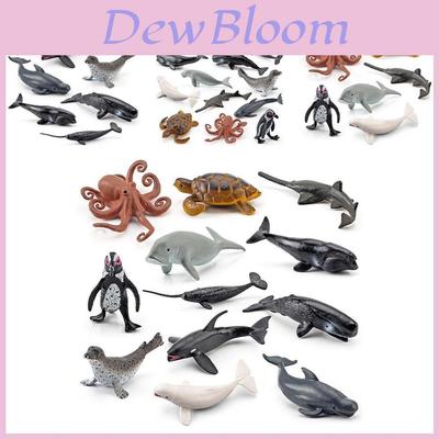 Premium Realistic Ocean Animal Model Set Featuring Octopus Turtle Whale Penguin Toys For Kids And Collectors In Three Sizes And Weights
