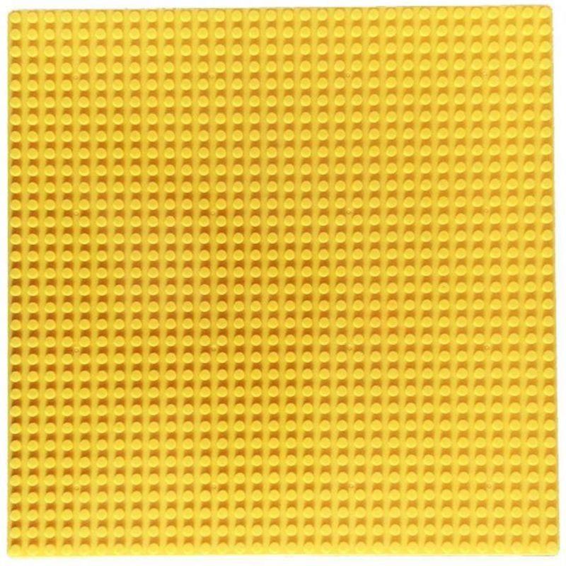 

with Neutral Building Blocks Baseboard Small Particles Neutral Large Board Building Blocks Wall Splicing Children s Assembled Educational Toys 32x 32 dot [single side] Yellow