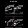 BENGGUO BG-1689 Portable Bike Pump Foldable Telescopic Mini Air Pump for Mountain Road Bike Tire Inflation High Pressure 130PSI