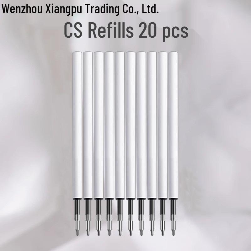High-Quality Magnetic Bird Quick-Dry Push-Button Pen - Cute, Double-Bead Design