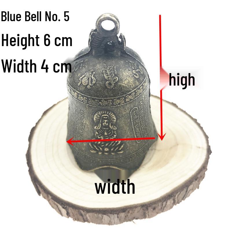 Vintage Dragon Bell Wind Chime: Antique Alloy Pendant, Crisp & Loud Sound