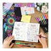 DUULEMANG 60 Colors Glitter Gel Pens Set, Water-Based Gel Pens for Coloring Books, DIY Crafts, Journals, Kids Sketching, Doodling