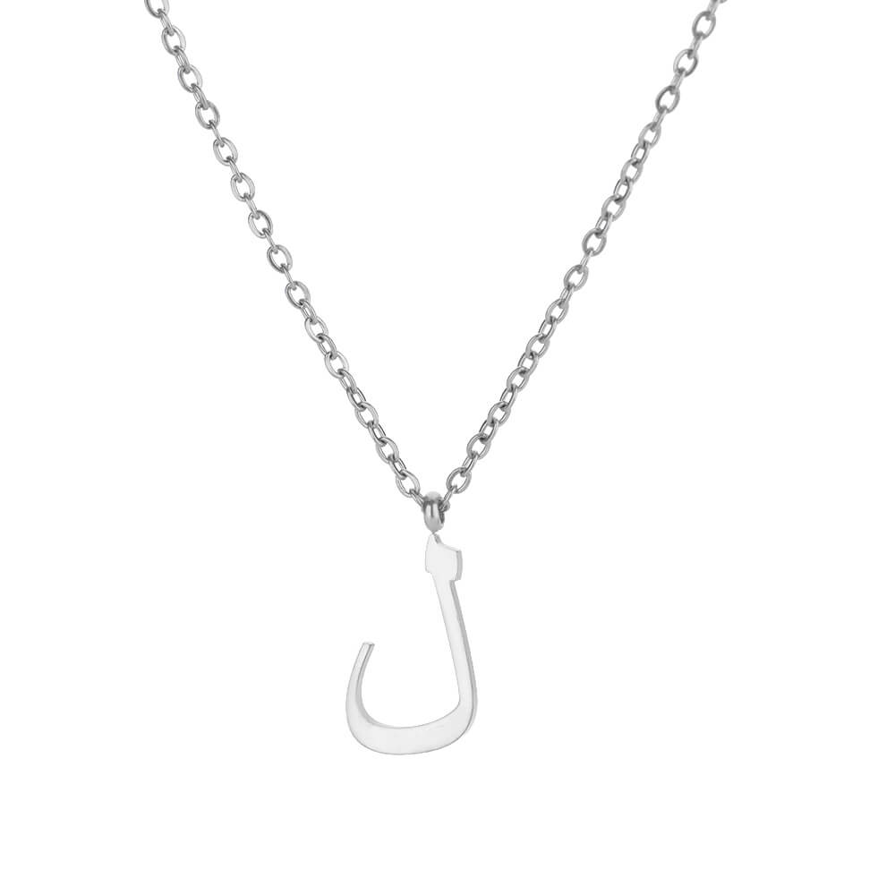 Náhrdelník z nerezové oceli s arabským písmenem pro ženy, zlatá barva, přívěsek s abecedou, choker, řetízek na klíční kost, trendy šperk, dárek