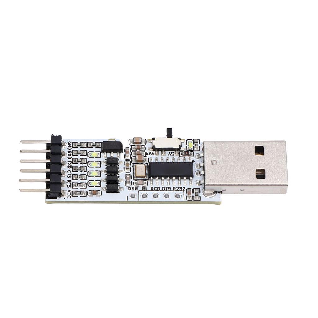 USB to TTL Serial Converter Module 3.3V 5V USB TTL Serial Adapter Module with Jumper Wire for Computer