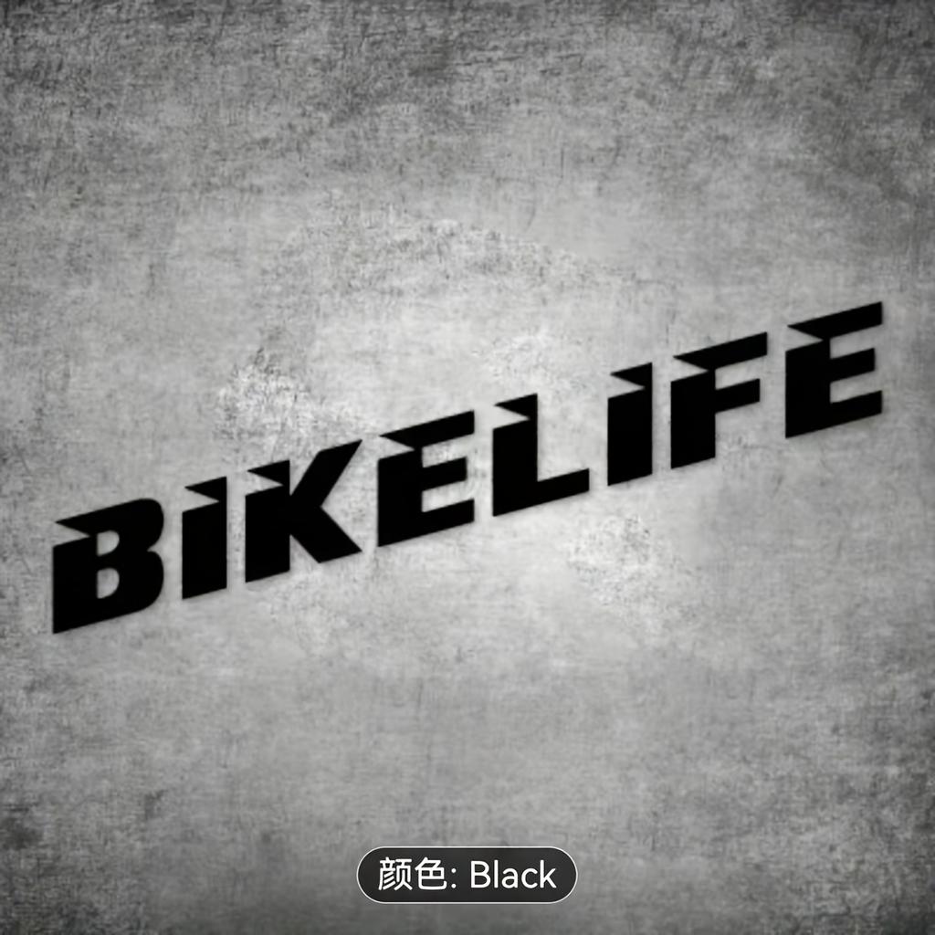 Bikerlife Sticker 1Pc Waterproof Scratch Resistant Self-Adhesive Vinyl Decal for Motorcycle Helmet Fuel Tank Bike Decor