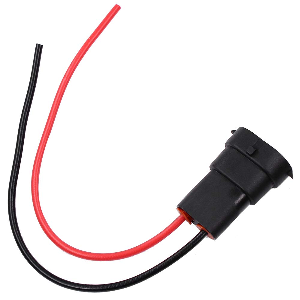 YUNPICAR H11 H8 880 881 Headlight Fog Light Coupler Cable Female Replacement / Processing / Expansion Waterproof Socket (H8/H9/H11 Coupler)