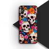 Calavera Skull Flower Phone Cover for Motorola Moto Edge 50 30 Fusion 40 NEO Ultra Pro G35 G45 G75 G85 G35 Protective Case