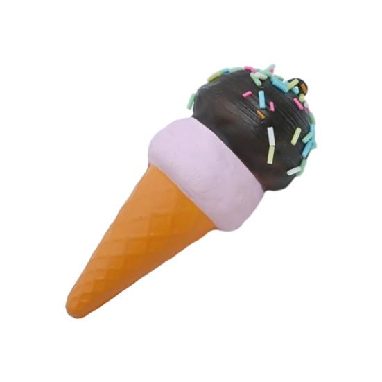 Ice Cream Cone Squeeze Toy Simulated Ice Cream Fidget Toy Slow Rebound Anxiety Stress Relief Soft Stretch Sensory Stress Ball