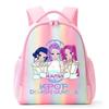 K-Pop Demon Hunter Demon Hunter Student Rainbow Backpack Huntr/X Anime Cartoon School Bag