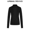 UR Women's High-Neck Slim Fit Long Sleeve Knit Top