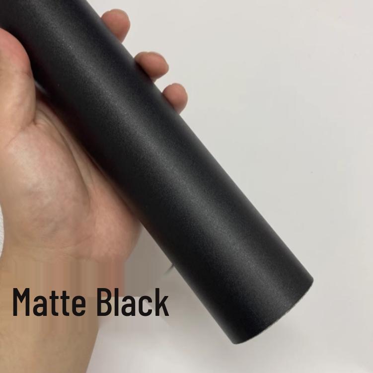 Gloss Black Car & Motorcycle Wrap - Crystal Piano Finish