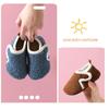 Autumn and Winter Children's Indoor Velvet Floor Socks Shoes Anti Slip Sole Early Education Walking Baby Shoes Home Cotton Shoes Home Cold Proof