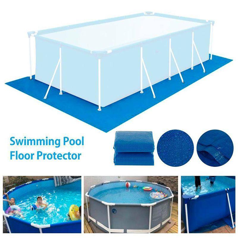 Faltbare Schutzmatte für Schwimmbecken aus Polyethylenmaterial