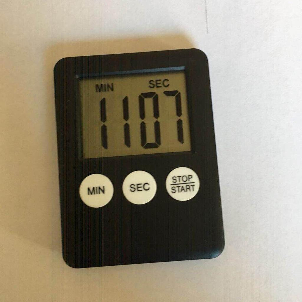 Multifunctional Large Screen Kitchen Timer & Stopwatch with Electronic Reminder