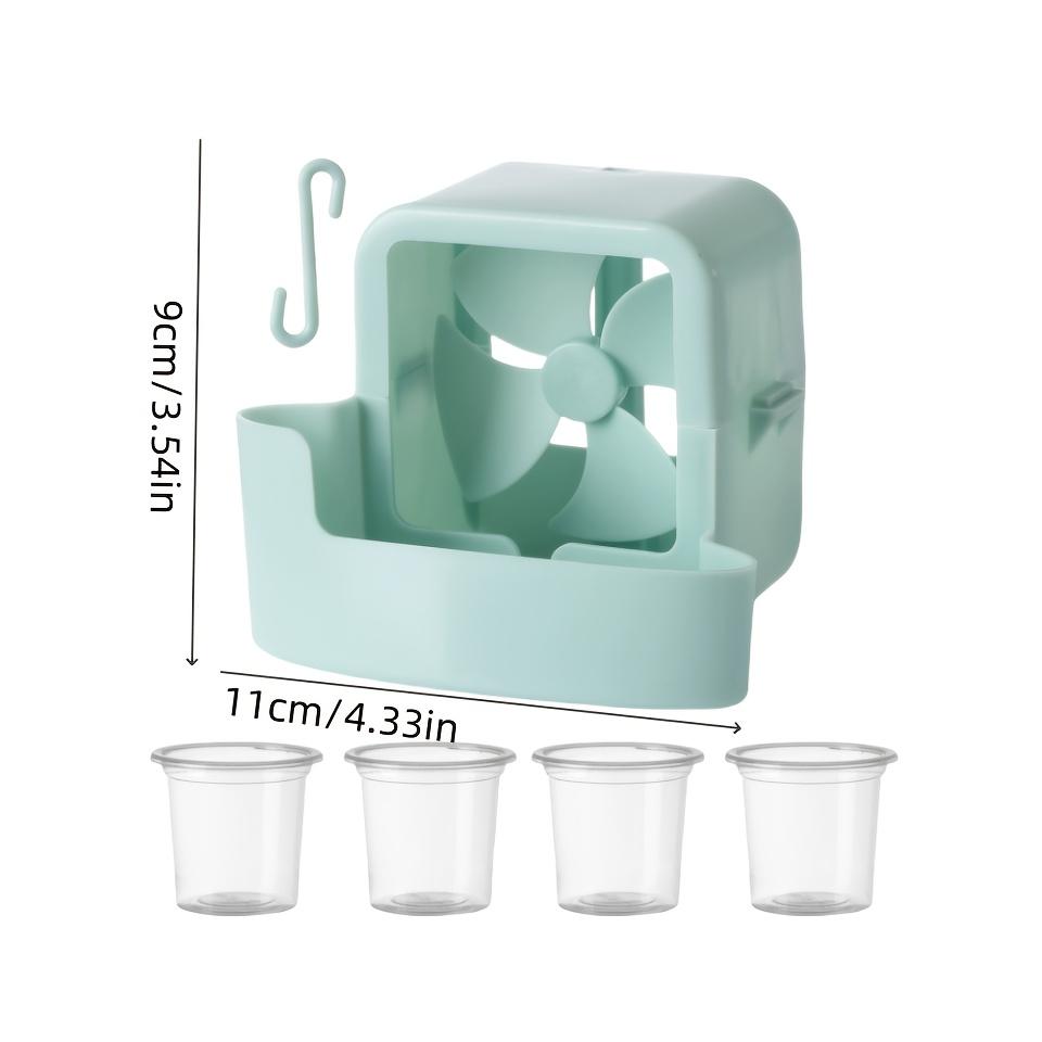 Portable Fan Refrigeration Accessories Set Quick Cooling Floor Fan Non Perforated Fan Box Suspended Ice Cooler