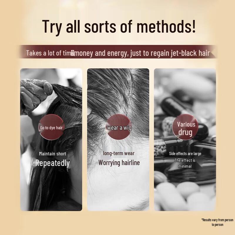 Tong Ren Tang He Shou Wu Black Hair Shampoo