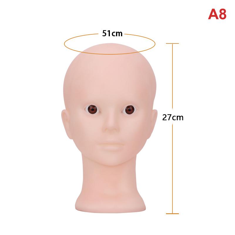 Hair Training Head Female Male Headdoll Mannequin Head Training Head For Wig Making Hairdresser Hairstylist Practice
