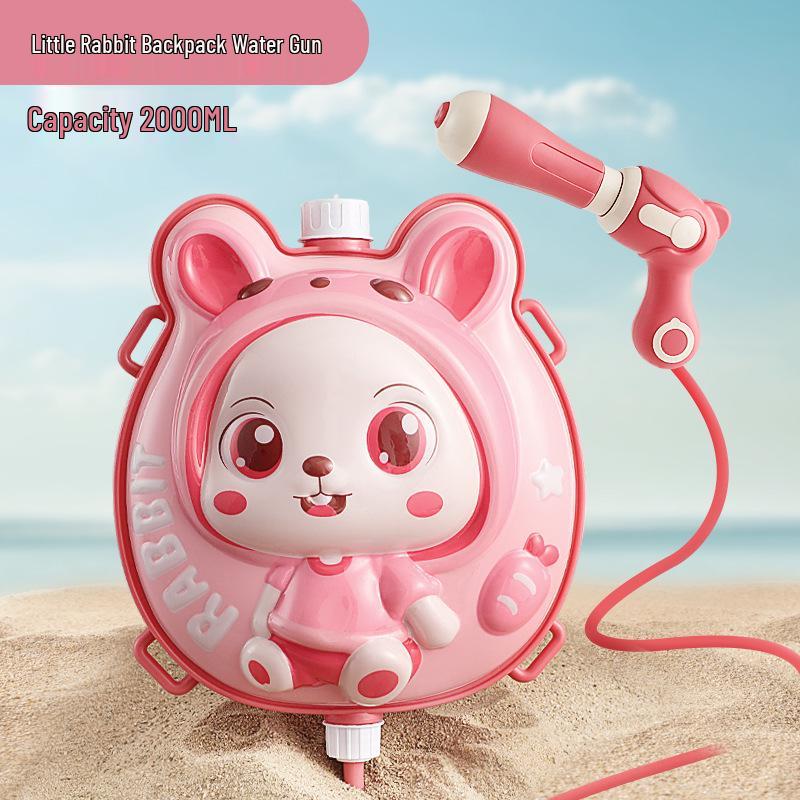 Kids' Cat Backpack Water Gun Toy – Outdoor Fun Splash Battle