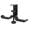 Under Desk Headphone Stand Double Hook Headset Rack Holder Earphone Bracket Hanger  For Under Desk