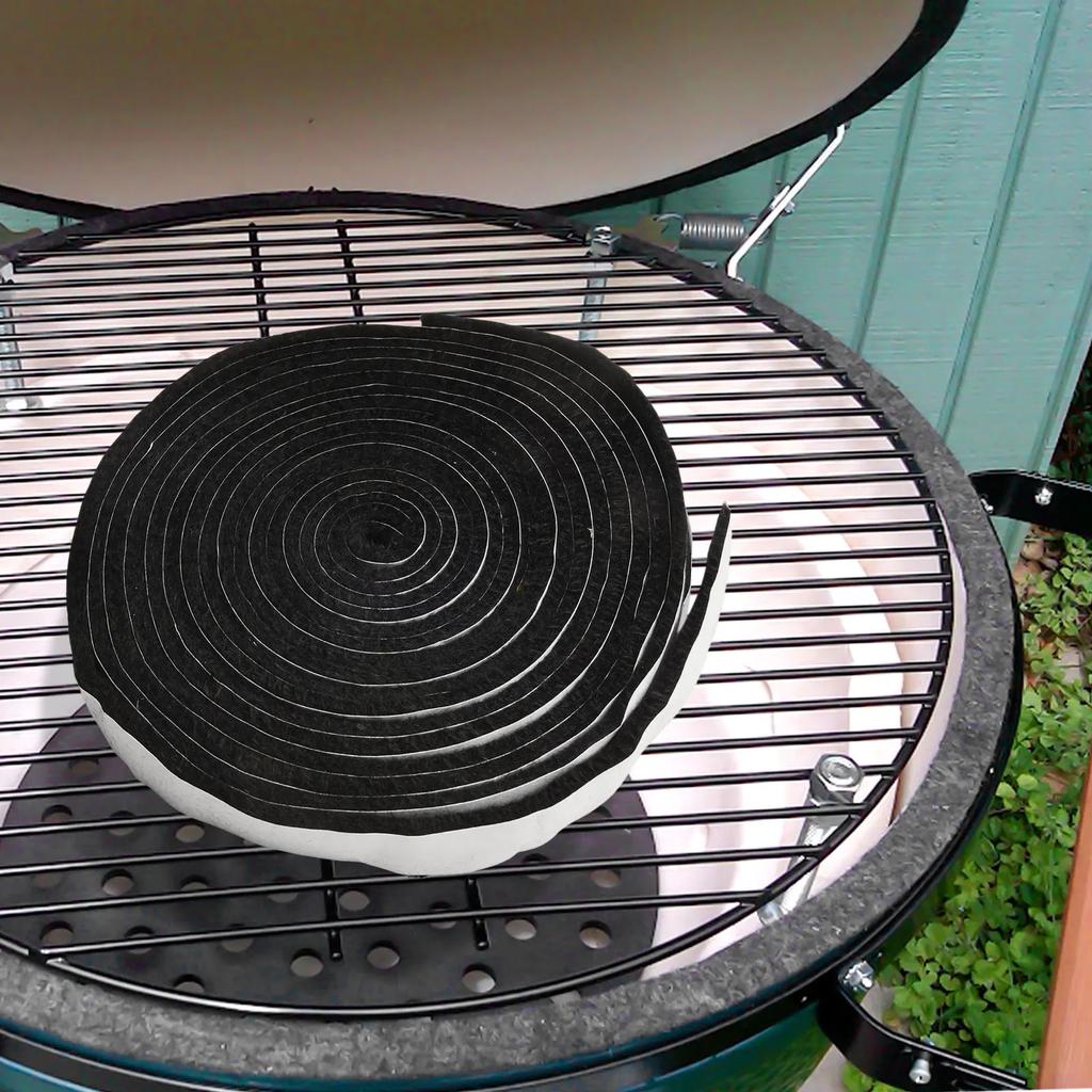 Flat Stoves Rope Self Adhesive- Glass Chimney Door Stove Fireplace Tuyere Sealing Strip Replacement Gasket Cord For L XL 2XL