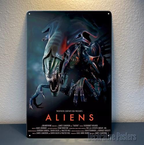 1wAliens Movie Metal Poster Collectable Tin Sign 20x30cmaluminum aluminum 20x30cm