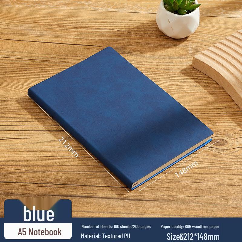 Creative Business A5 Notebook - Customizable Meeting & Student Stationery
