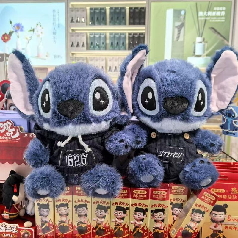 Cute Stitch Plush Toy Strap Pants Interstellar Baby Plush Doll Sleep Pillow Gift for Girlfriend's Birthday