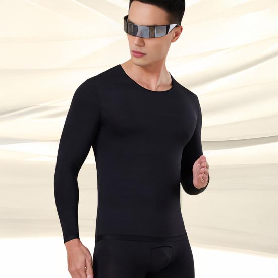 Long Johns Thermal Underwear for Men Ultra Lightweight Base Layer Top And Bottom Set for Cold Weather
