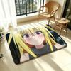 To Love Ru Golden Darkness Yami Shower Room Absorbent Small Floor Mat Soft Comfortable Decorative Foot Mat