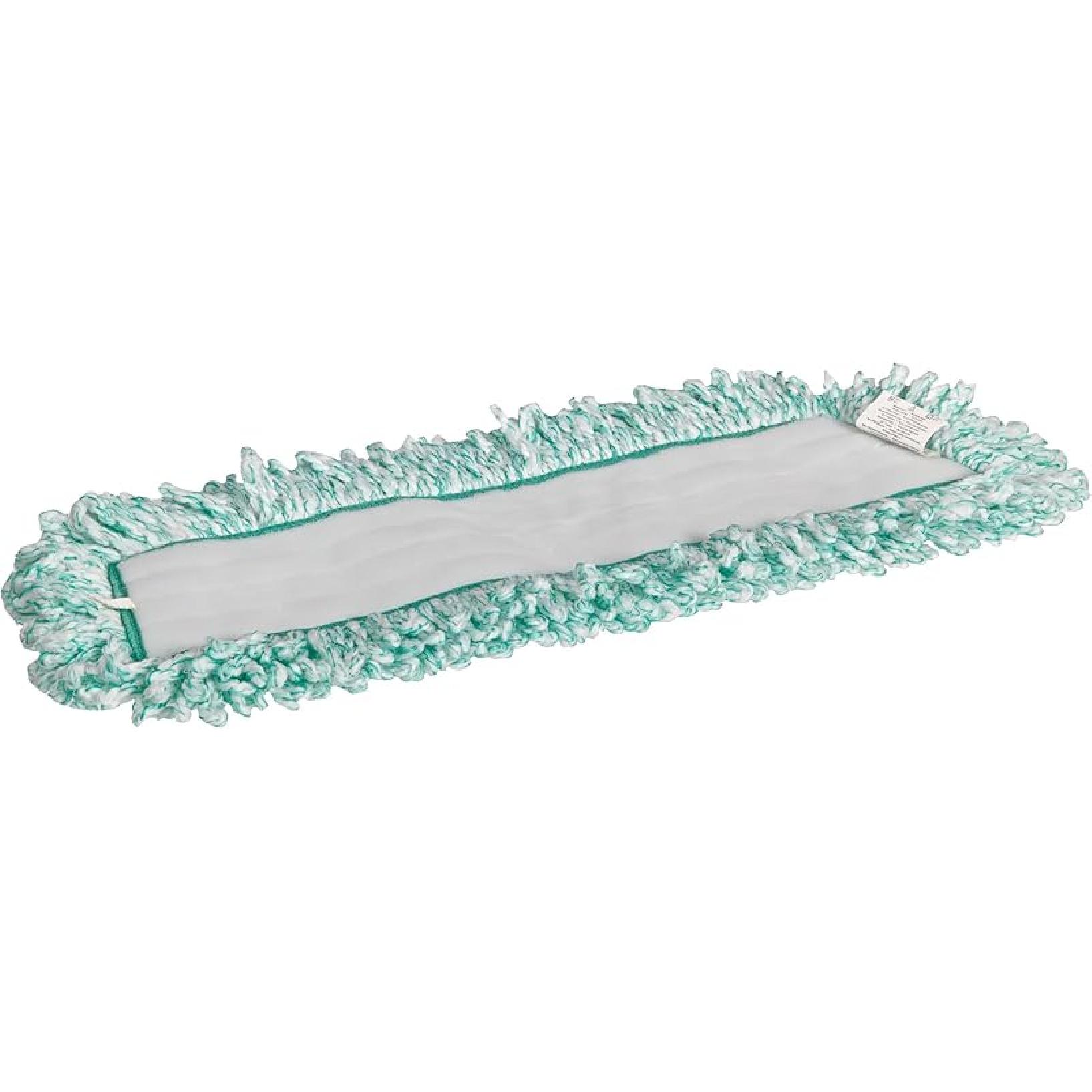 

Rubbermaid Commercial Products Light Commercial Microfiber Dust Pad with Fringe, 18 inch, Green, For Janitorial/Professional Cleaners for Light-Duty 18