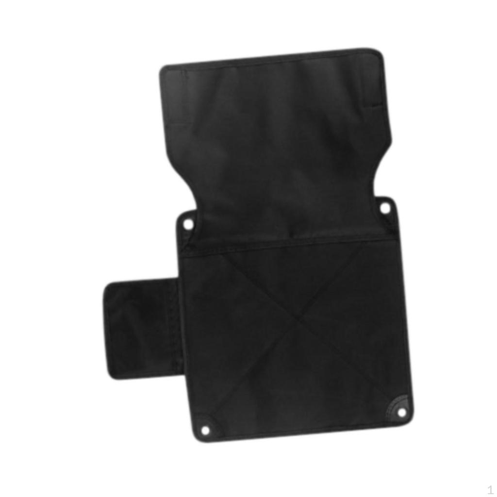 Chair Replacement Cloth for Folding Chairs with Side Pocket, Suitable Outdoor Settings