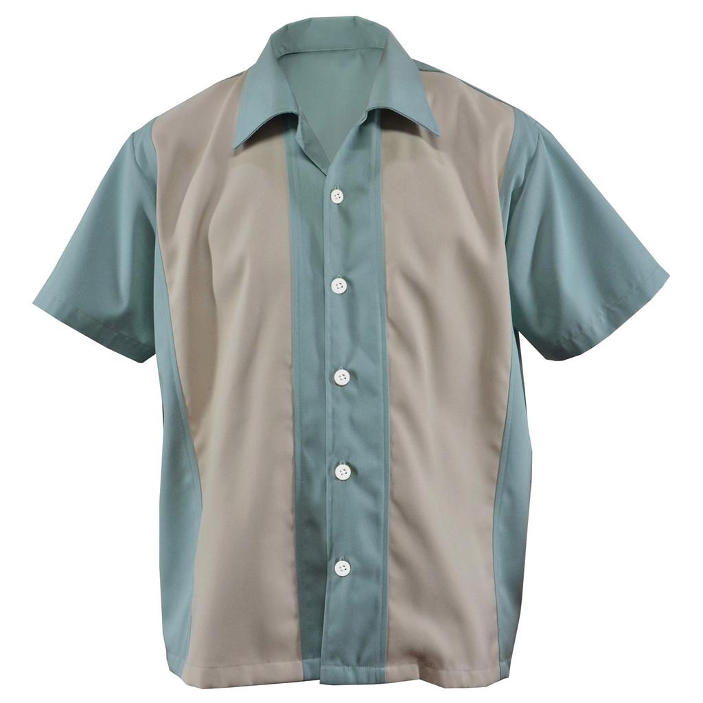 Havajská košile pro muže, pánské vintage košile na bowling s krátkým rukávem letní plážová košile